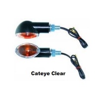Mini Cateye Black / Clear Indicator