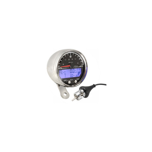 Acewell 4553 Digital Speedo With Tacho & Gearbox Speed Sensor